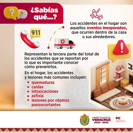 prevencion-accidentes-en-casa-proteccion-civil-veracruz Prevención de accidentes en el hogar por Protección Civil de Veracruz