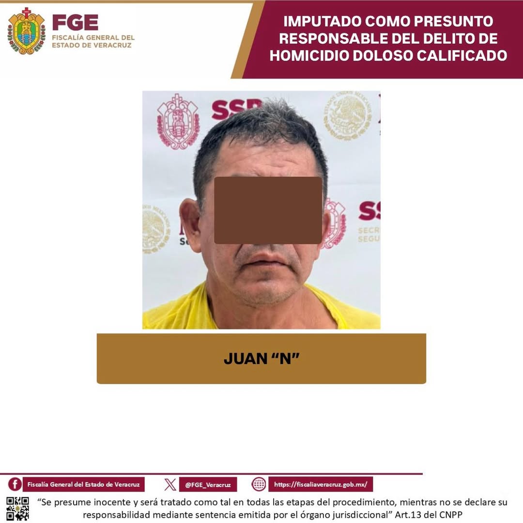 Audiencia inicial por homicidio doloso calificado en Veracruz