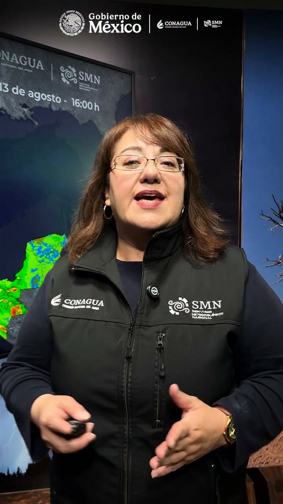 Pronóstico de lluvias para la semana del Servicio Meteorológico Nacional
