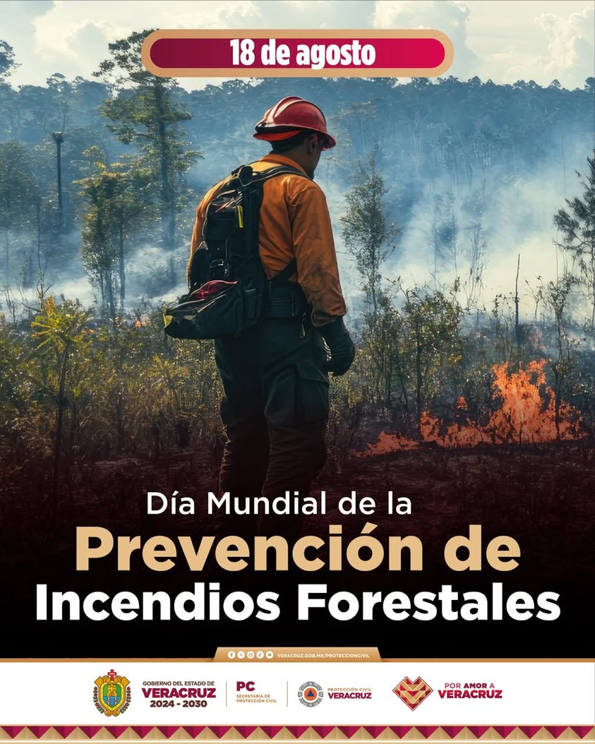 proteccion-civil-prevencion-incendios-forestales-veracruz Protección Civil de Veracruz conmemora el Día Mundial de la Prevención de Incendios Forestales