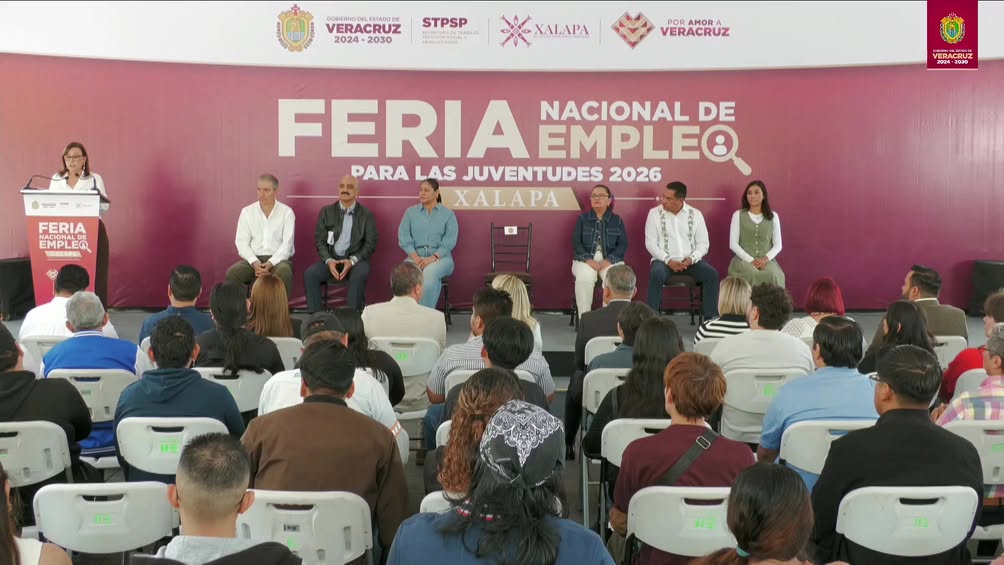 Jornada de vinculación laboral para jóvenes organizada por Protección Civil Veracruz