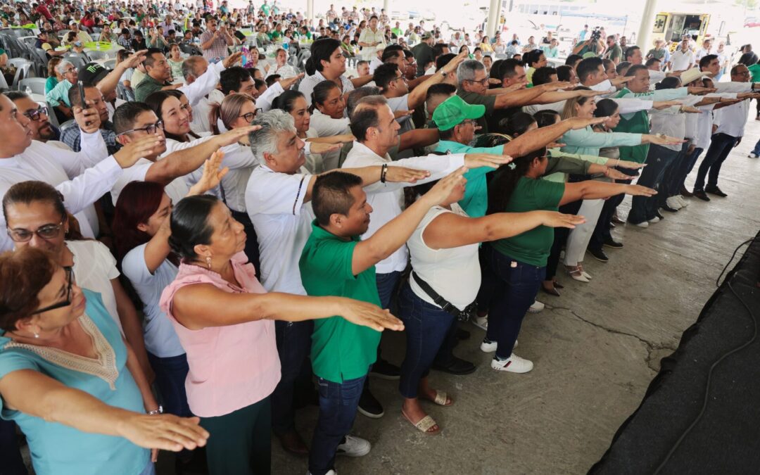 PVEM Veracruz fortalece estructura en el norte del estado