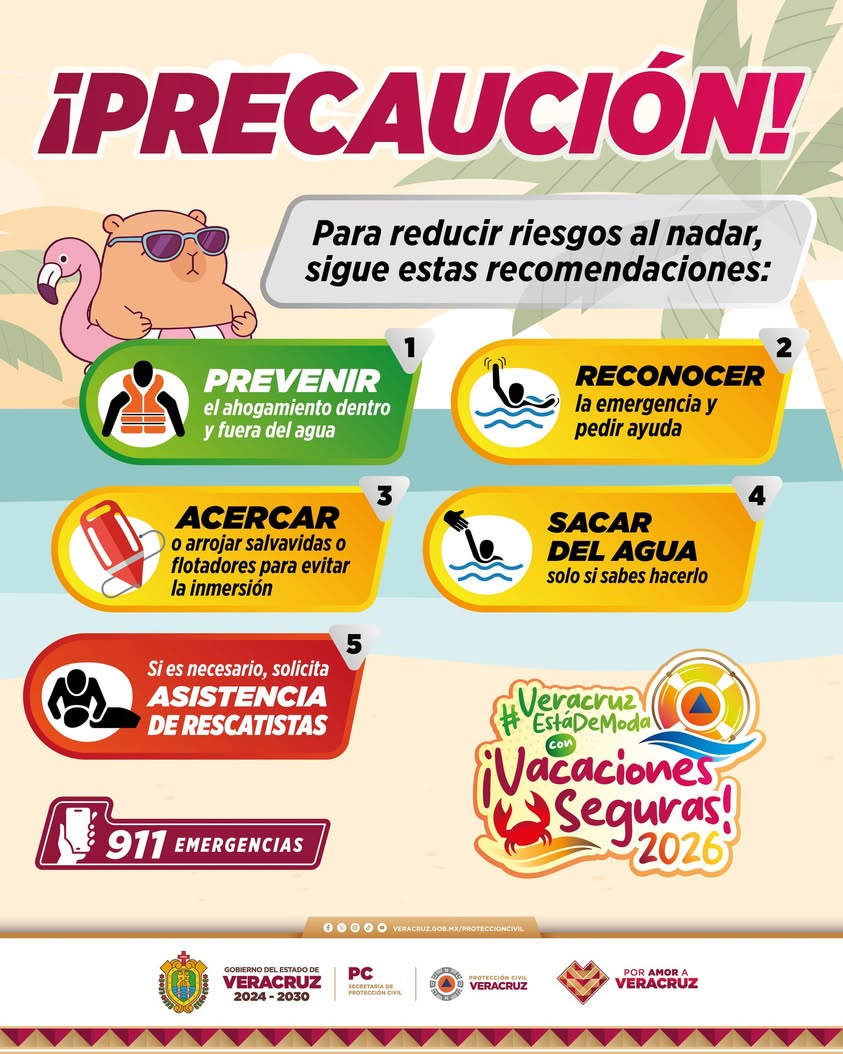recomendaciones-proteccion-civil-destinos-acuaticos-vacaciones-2026 Recomendaciones de Protección Civil para destinos acuáticos en Vacaciones de Verano 2026