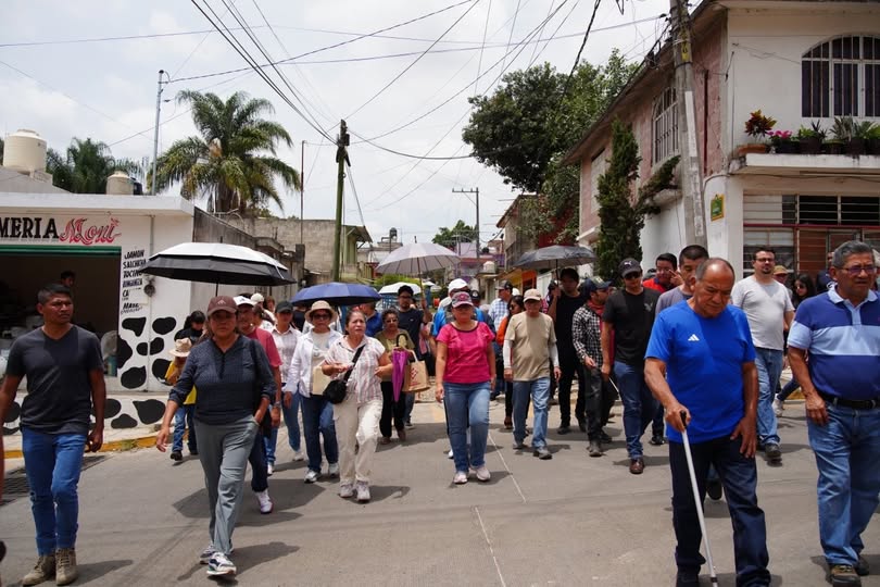recorrido-lomas-de-casa-blanca-xalapa Autoridades municipales en recorrido por Lomas de Casa Blanca