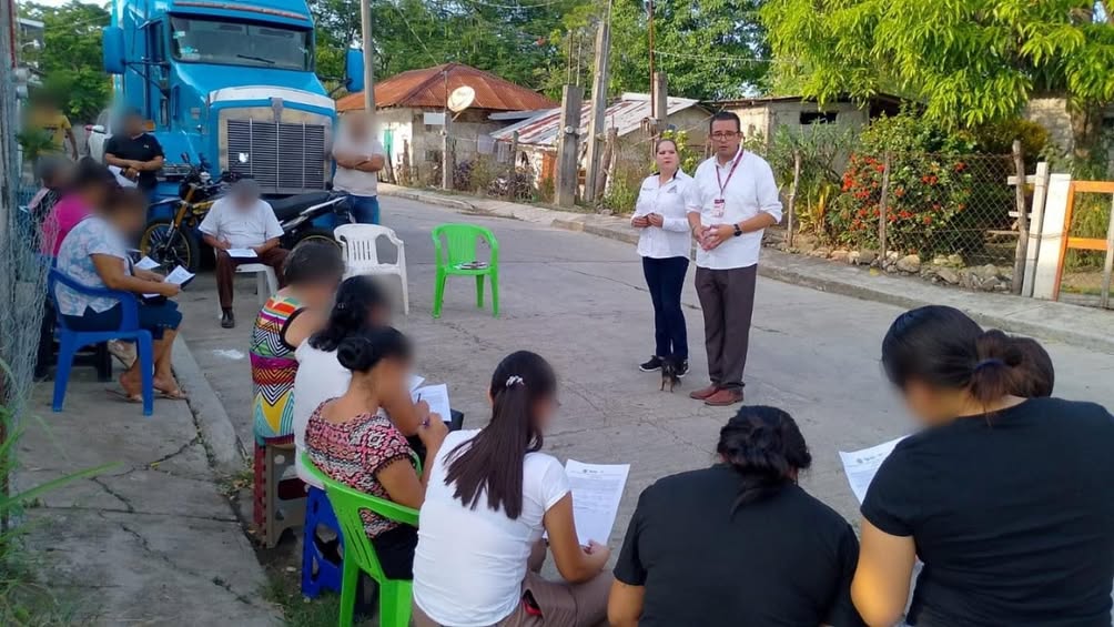 Programa Redes de Atención Vecinal en Tantoyuca, impulsado por la SSP Veracruz