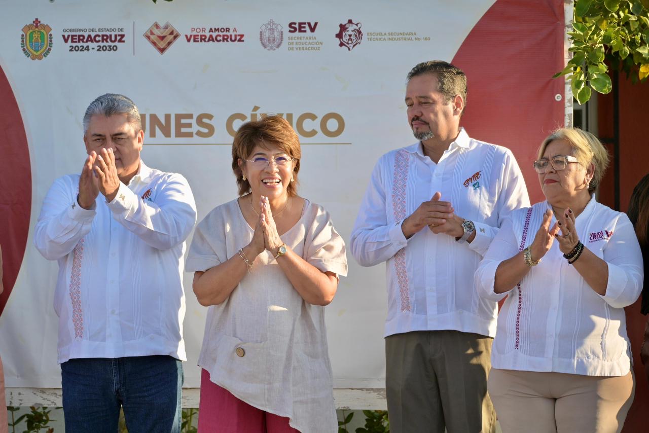 regreso-a-clases-veracruz-2026 Rosa María Hernández Espejo encabeza inicio de ciclo escolar en Veracruz