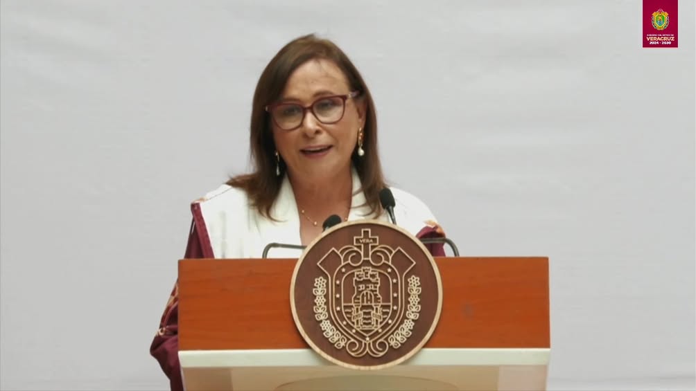 Representantes veracruzanos en Palacio de Gobierno