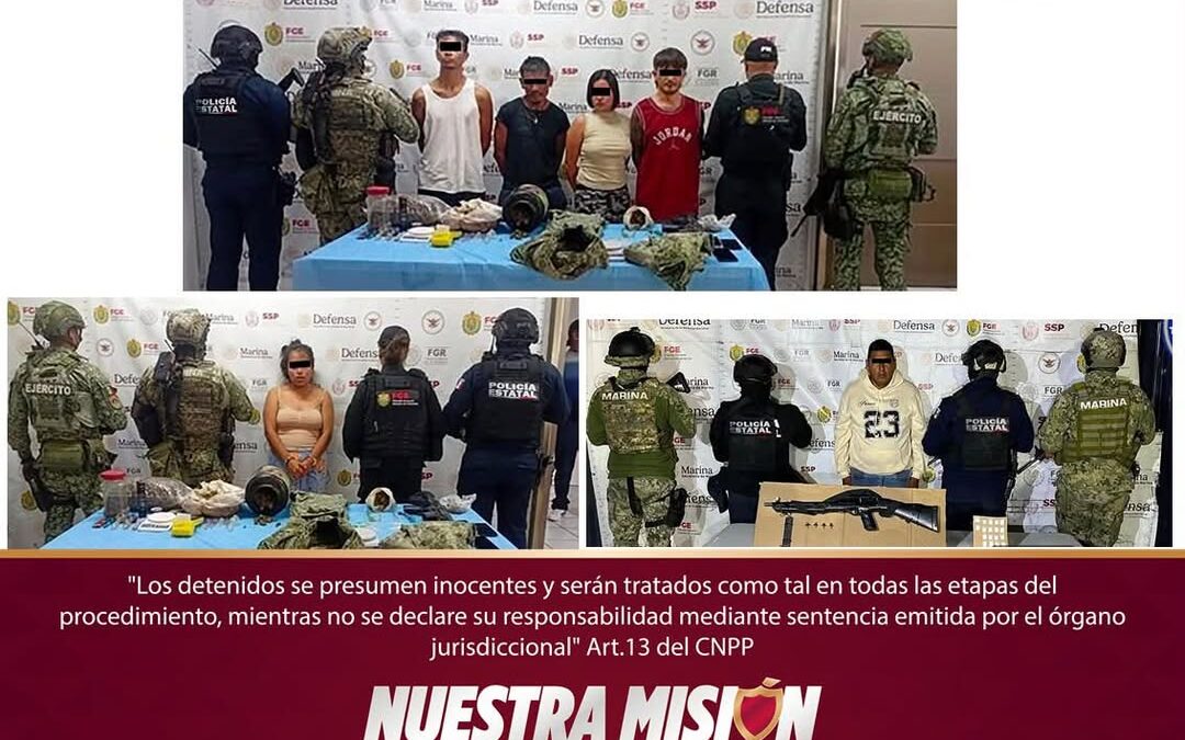 SSP Veracruz rescata a cuatro personas y detiene a 32