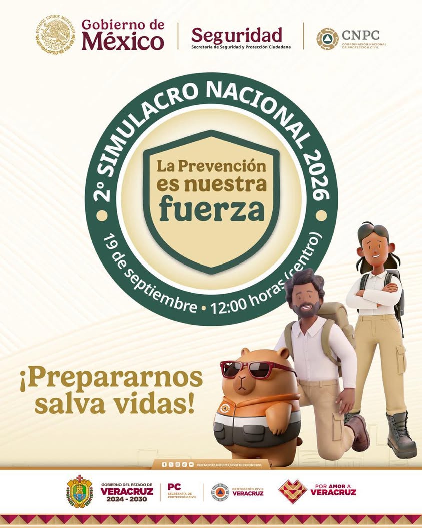 segundo-simulacro-nacional-2026-veracruz Convocatoria al Segundo Simulacro Nacional 2026