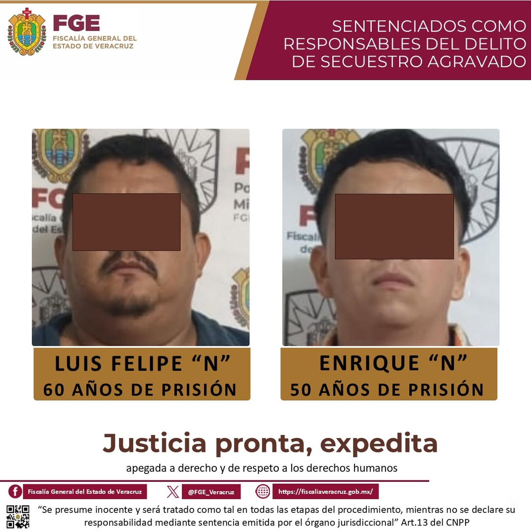 sentenciados-secuestro-agravado-panuco Sentencia condenatoria por secuestro agravado en Pánuco
