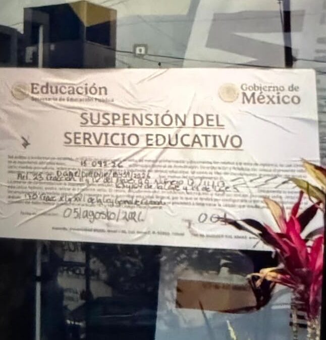 SEP clausura Universidad Americana de Puebla en Xalapa por falta de REVOE