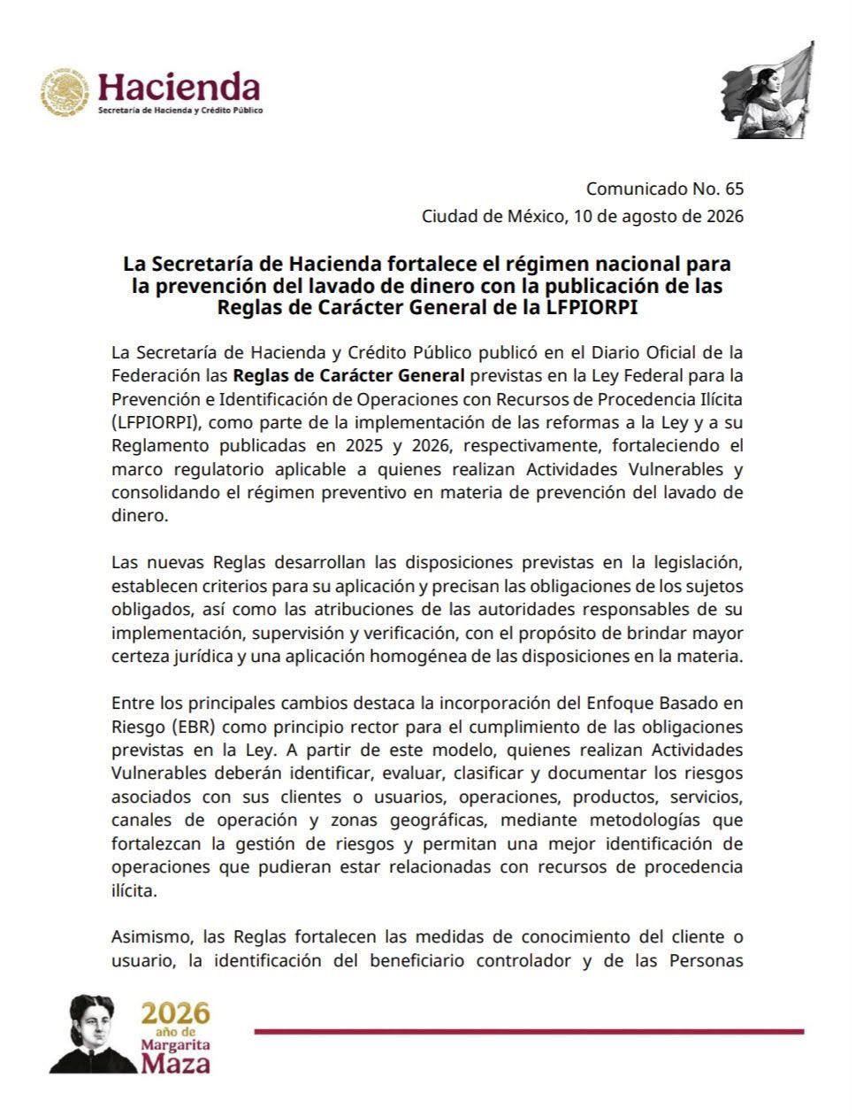 shcp-publica-reglas-lfpiorpi SHCP publica reglas generales de la LFPIORPI