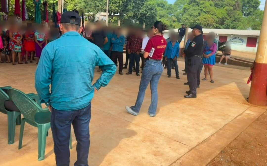 SSP capacita a vecinos de Hueyapan de Ocampo en apps de seguridad