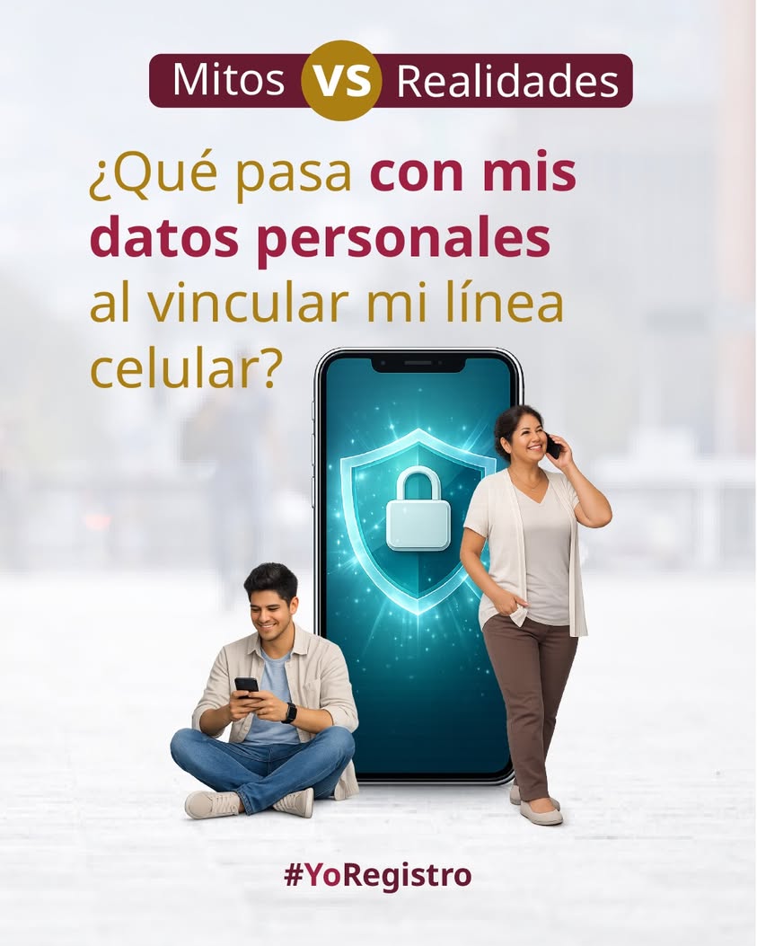 Publicación de la SSP Veracruz sobre el registro de línea telefónica y prueba de vida
