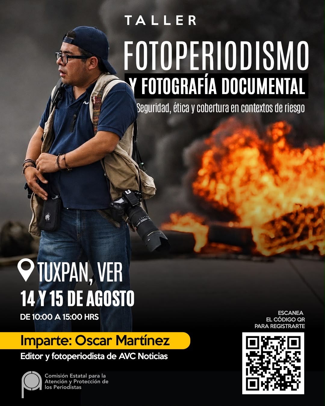 talleres-fotoperiodismo-ceapp-tuxpan-cordoba Talleres de fotoperiodismo de la CEAPP en Tuxpan y Córdoba