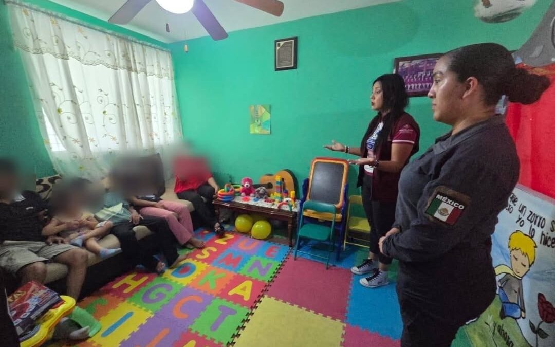 Teatro guiñol en Veracruz promueve prevención en curso infantil