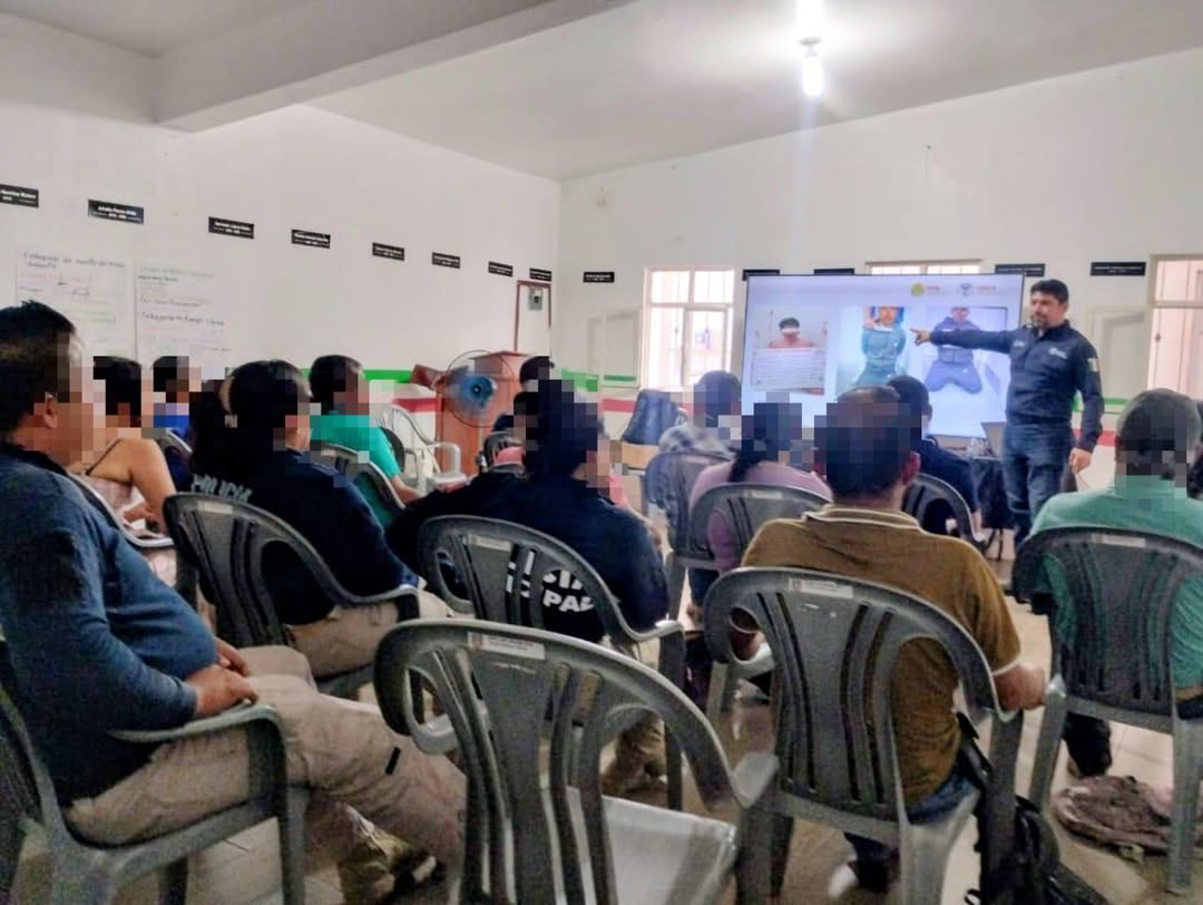 uecs-prevencion-extorsion-tlaltetela Plática preventiva de la UECS en Tlaltetela