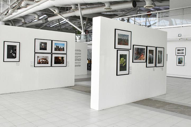 Exposición El México de los mexicanos III en la Galería de Arte Contemporáneo de la USBI Veracruz
