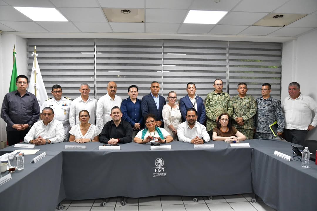 veracruz-coordinacion-seguridad-justicia Fiscal General de Veracruz en reunión de coordinación con la FGR