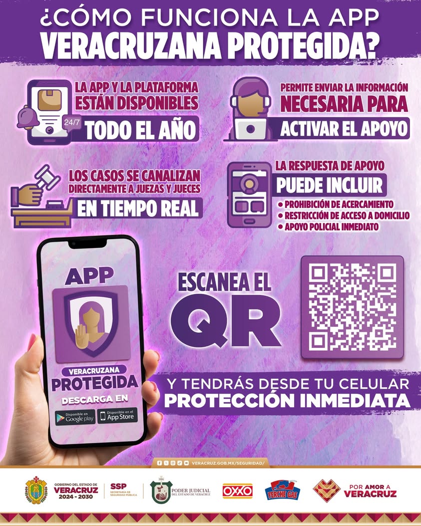 veracruz-protegida-app-seguridad Aplicación Veracruz Protegida para atención en tiempo real
