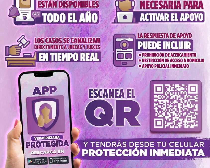 Veracruzana Protegida: app para auxiliar a mujeres en emergencias