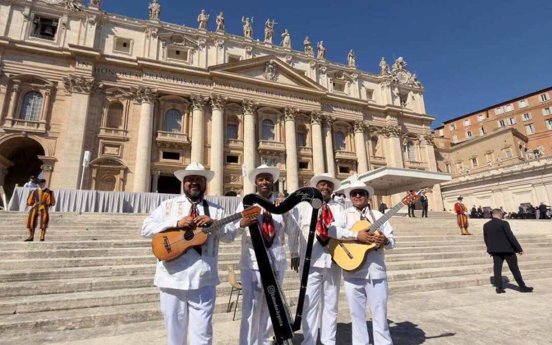 Artistas de Xalapa llevan el son jarocho al Vaticano