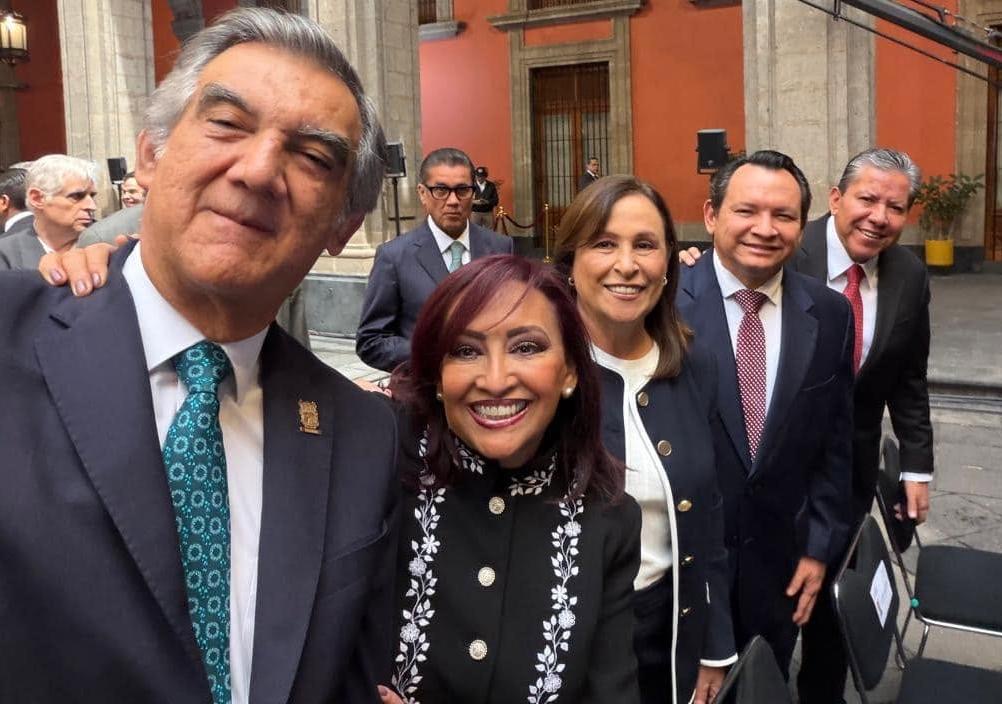 Veracruz destaca en el Segundo Informe de Gobierno; Rocío Nahle acompaña