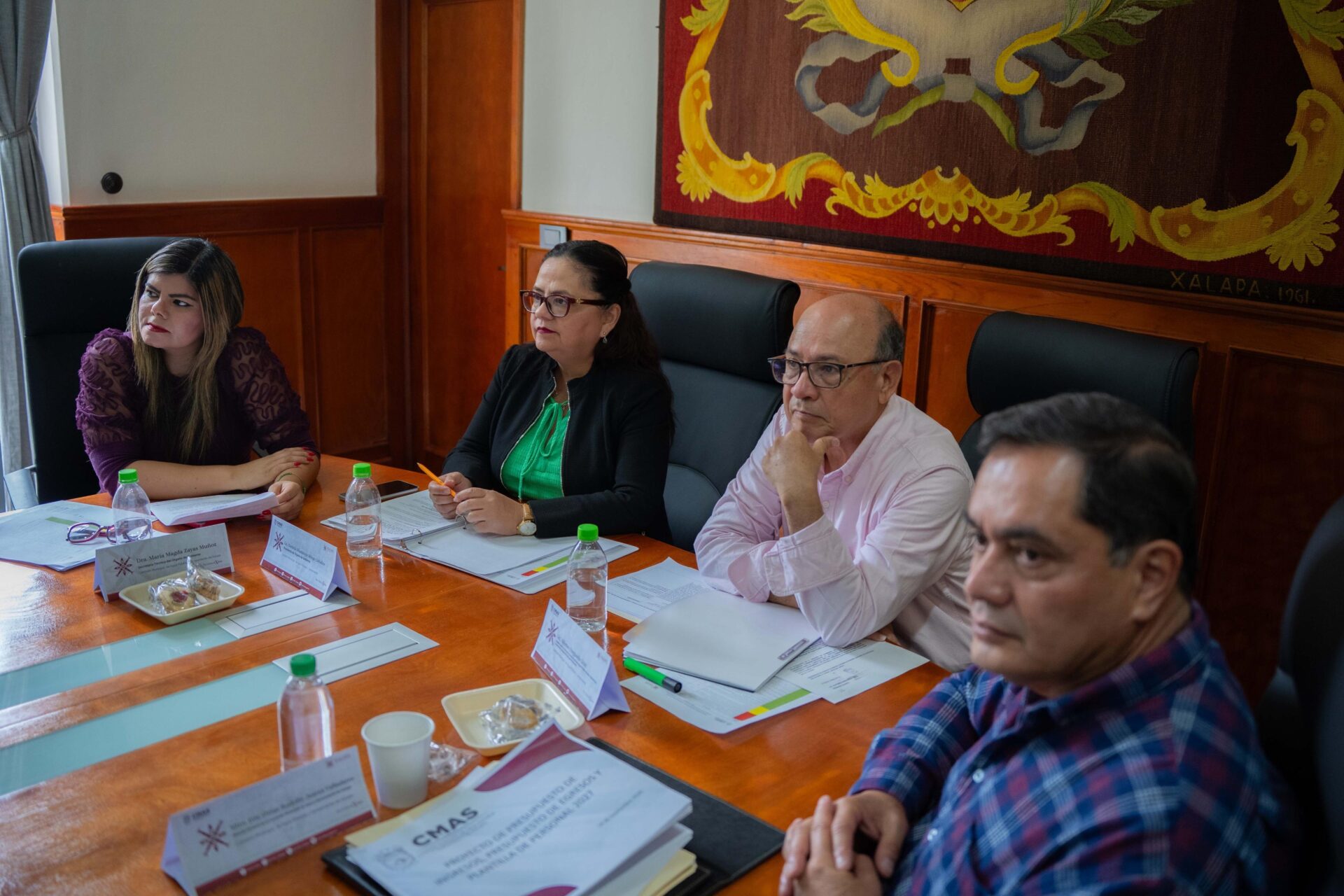 Sesión Extraordinaria del Órgano de Gobierno de la CMAS Xalapa