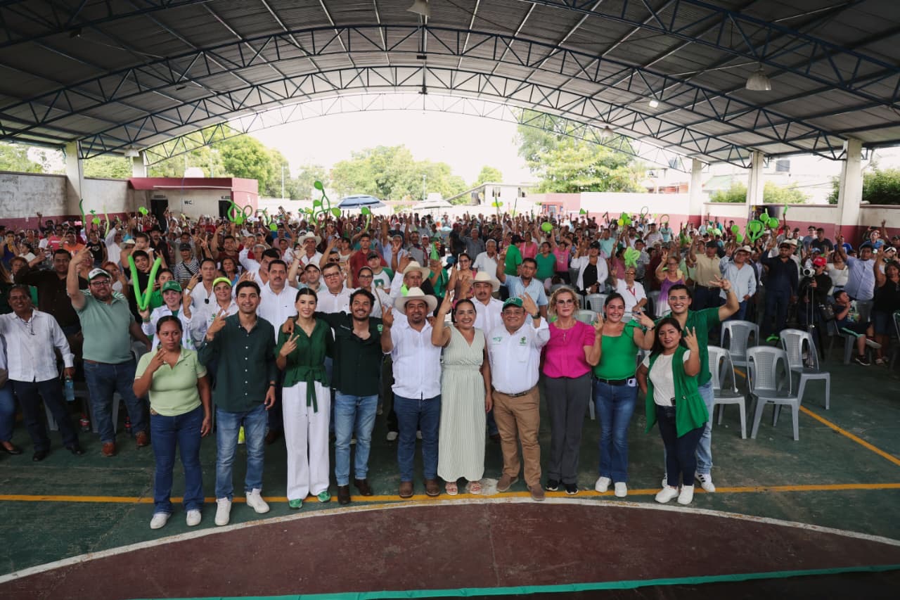 Partido Verde toma protesta en Misantla a delegado y comité municipal