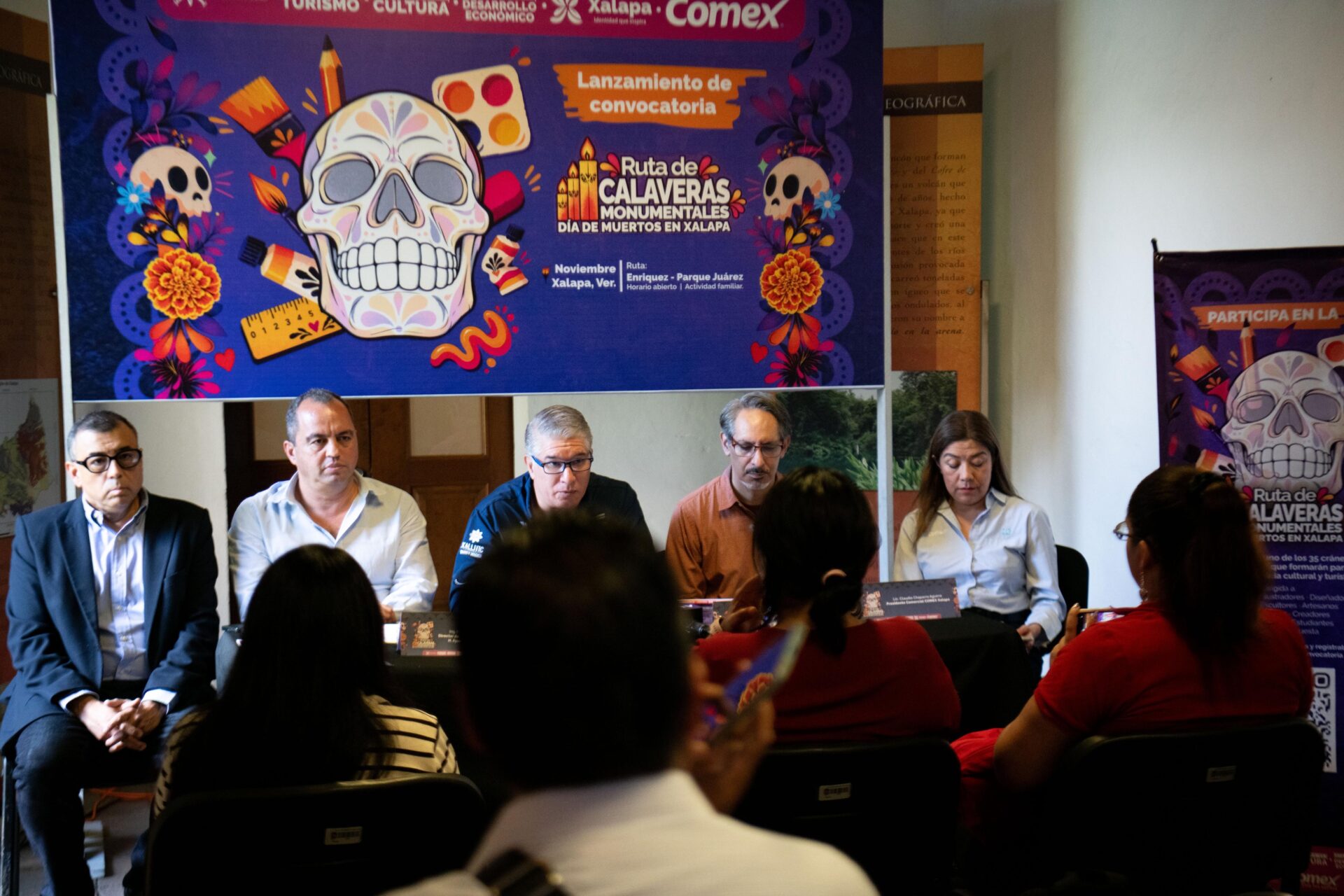 Convocan a artistas locales a la Ruta de Calaveras Monumentales en Xalapa