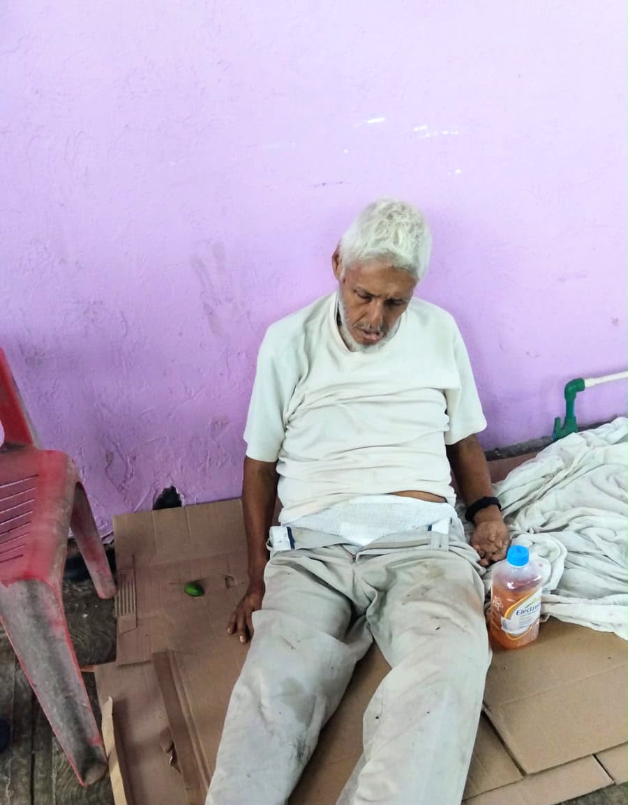 Adultos mayores resguardados por el DIF Municipal de Veracruz