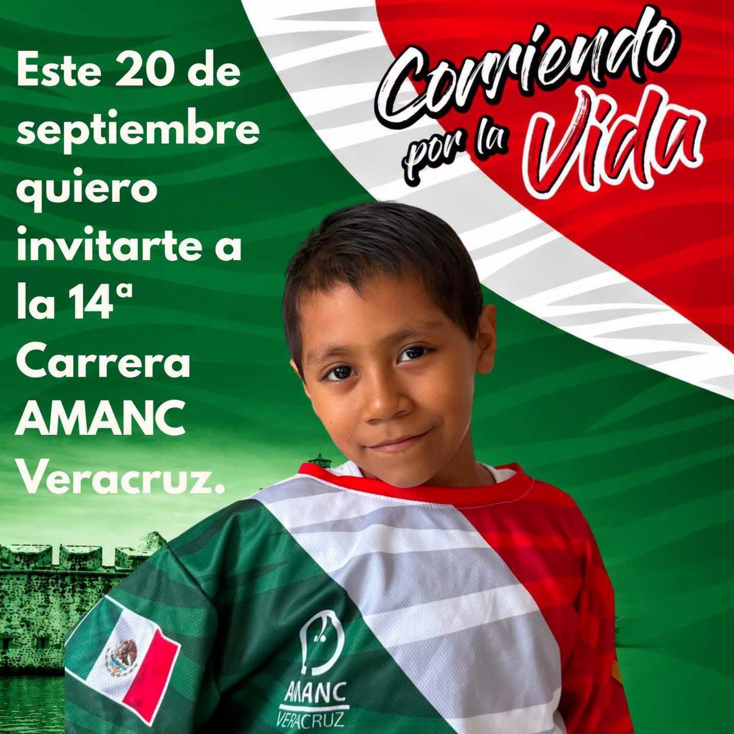 AMANC Veracruz alista la 14ª Carrera Corriendo por la Vida