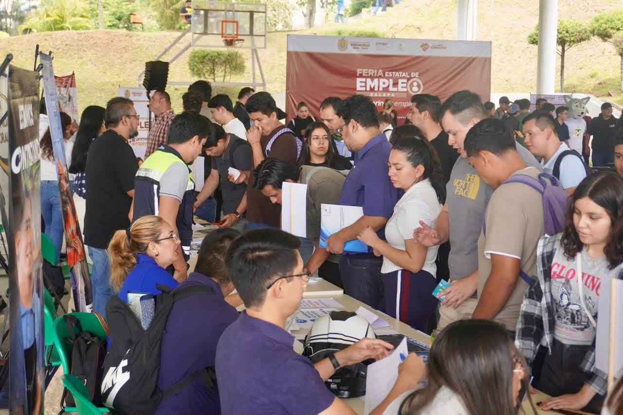 Feria Estatal del Empleo ofreció 605 vacantes en el Tecnológico de Xalapa