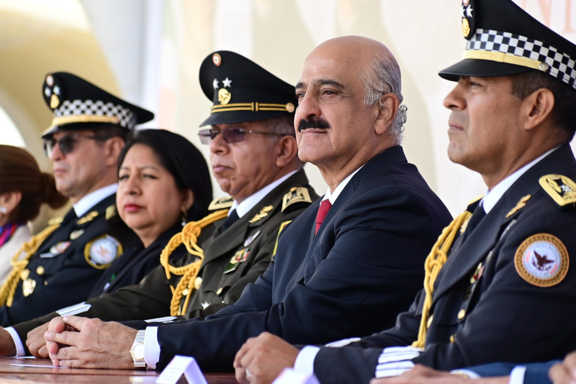 fuerzas-armadas-refrendan-compromiso-seguridad-veracruz Guardia de Honor en la Fortaleza de San Carlos durante el 179 aniversario de la Gesta de Chapultepec