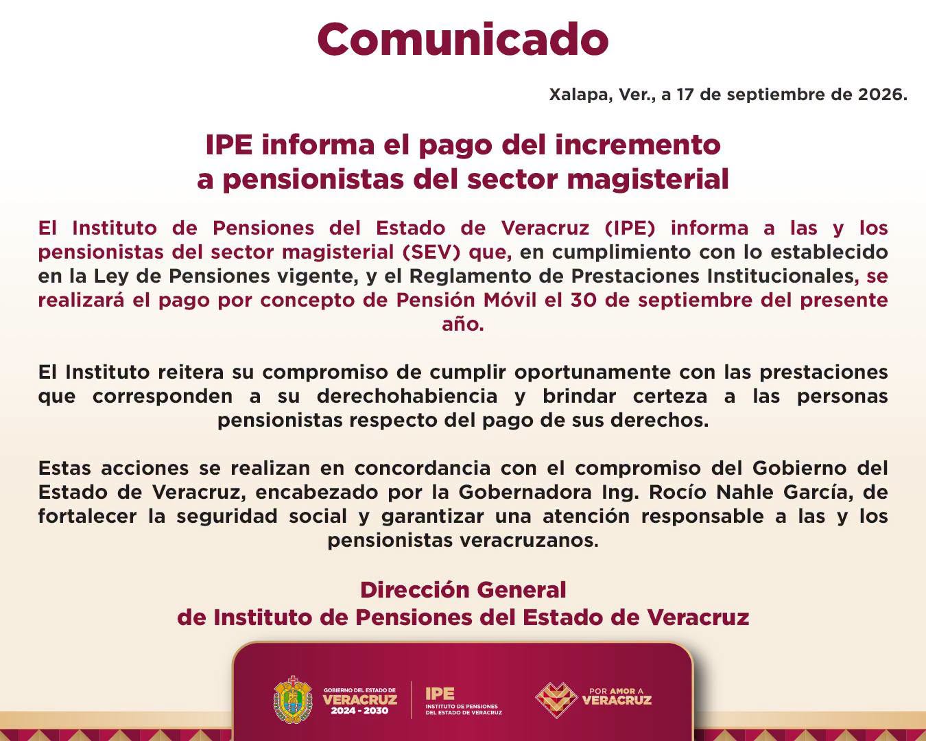 ipe-pago-pension-movil-sector-magisterial Pago de Pensión Móvil del IPE al sector magisterial