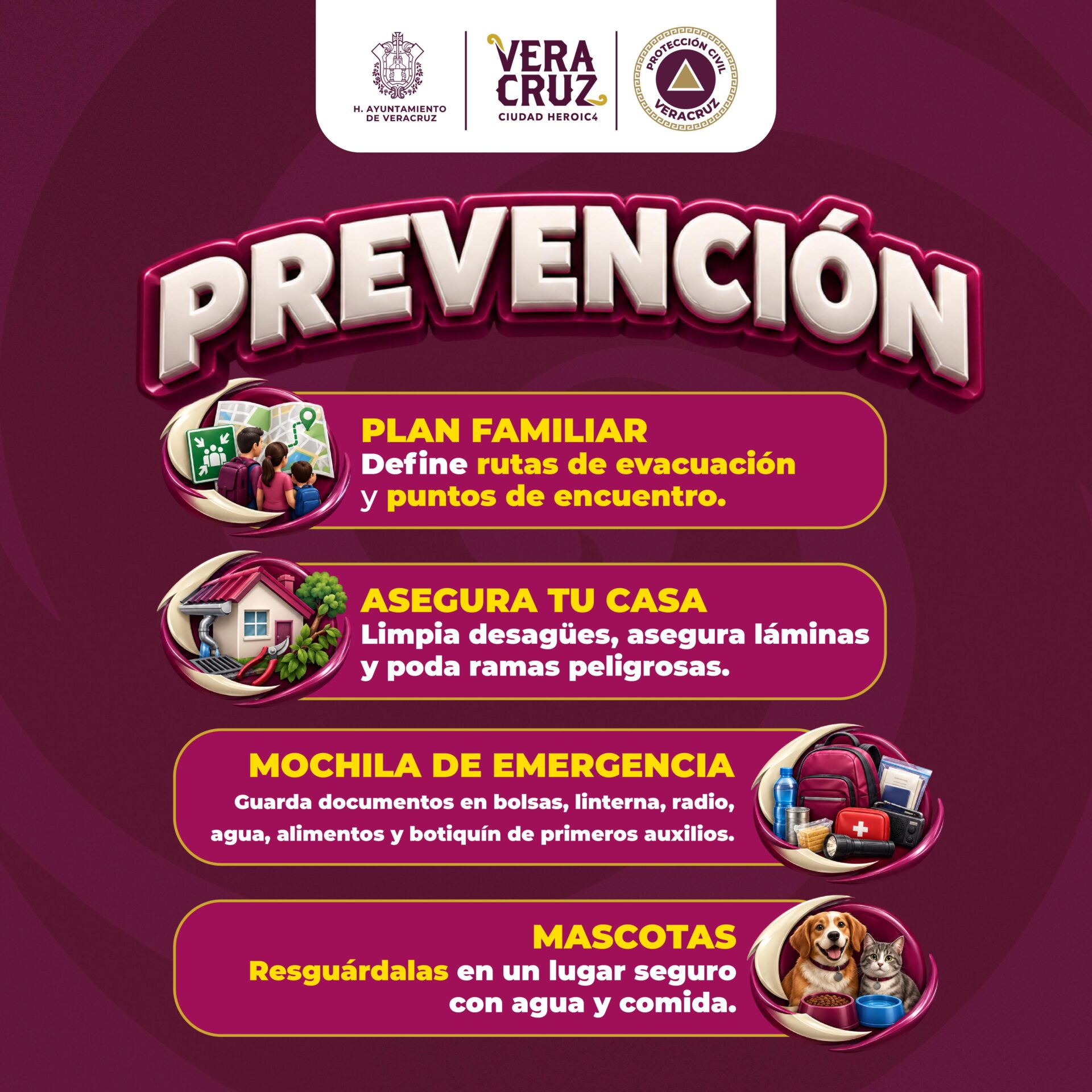 Veracruz refuerza prevención ante temporada de frentes fríos 2026-2027