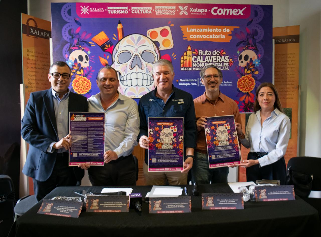 ruta-35-calaveras-monumentales-xalapa Calaveras monumentales de la Ruta Día de Muertos en Xalapa 2026