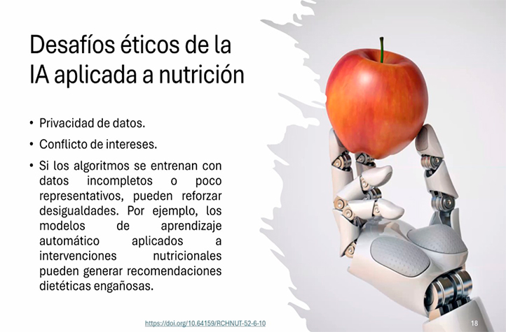 Analizan impacto de la IA en la formación de nutriólogos
