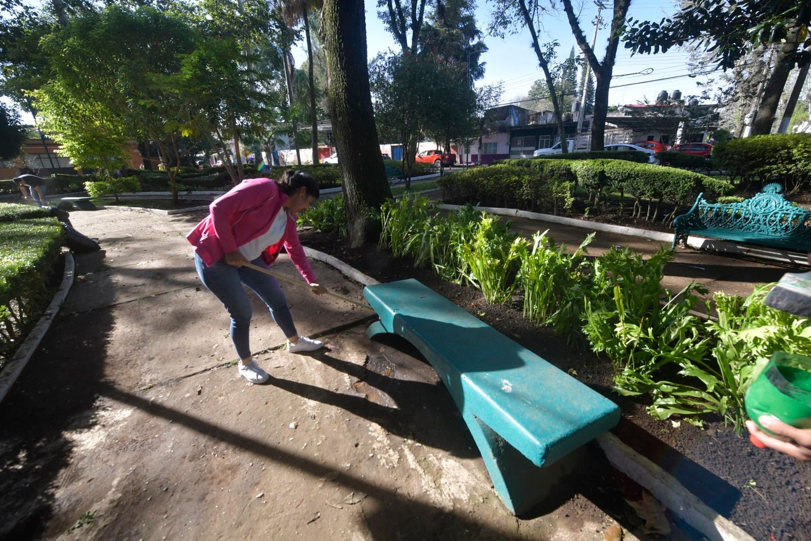 Daniela Griego anuncia intervención mayor en el parque María Enriqueta de Xalapa
