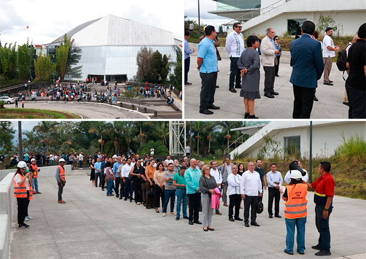 Cinco regiones de la UV participan en el Segundo Simulacro Nacional 2026