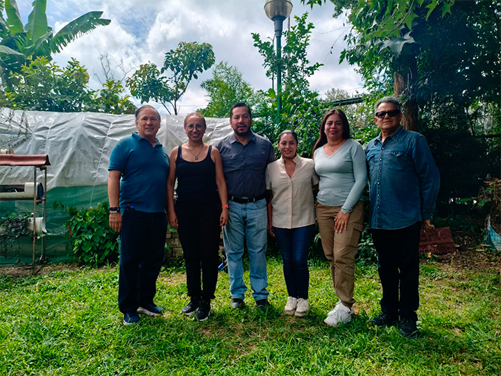 Académicos de la UV y la UJAT durante encuentro sobre protección ambiental