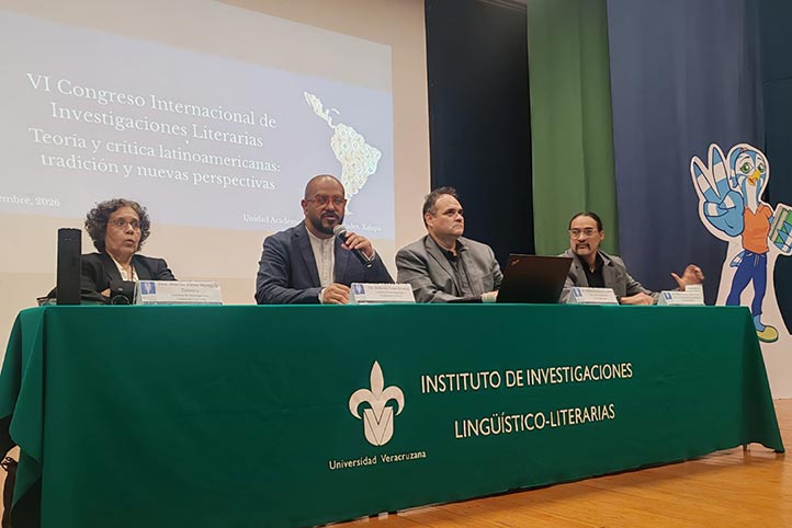 Inauguración del VI Congreso Internacional de Investigaciones Literarias en la Universidad Veracruzana