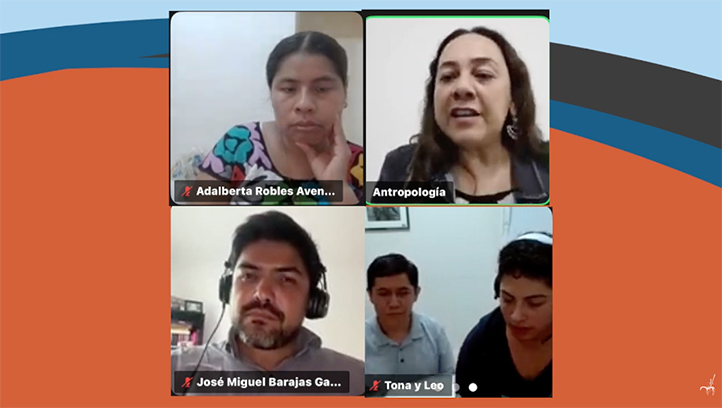 Participantes de la Mesa 3 del IV Coloquio Internacional Discurso y Cultura de la UV