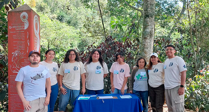 Curso-taller sobre tlacuaches en el Parque Lineal Quetzalapan-Sedeño