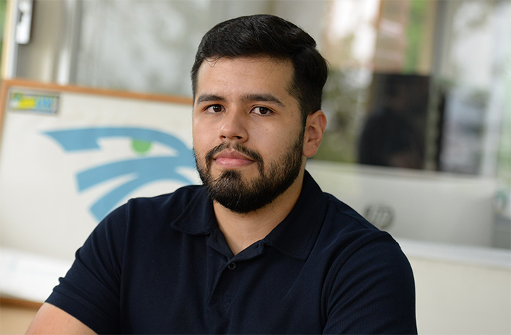 Víctor Alberto Zepeda Castillo, egresado de la Maestría en Ciencias Biológicas de la UV