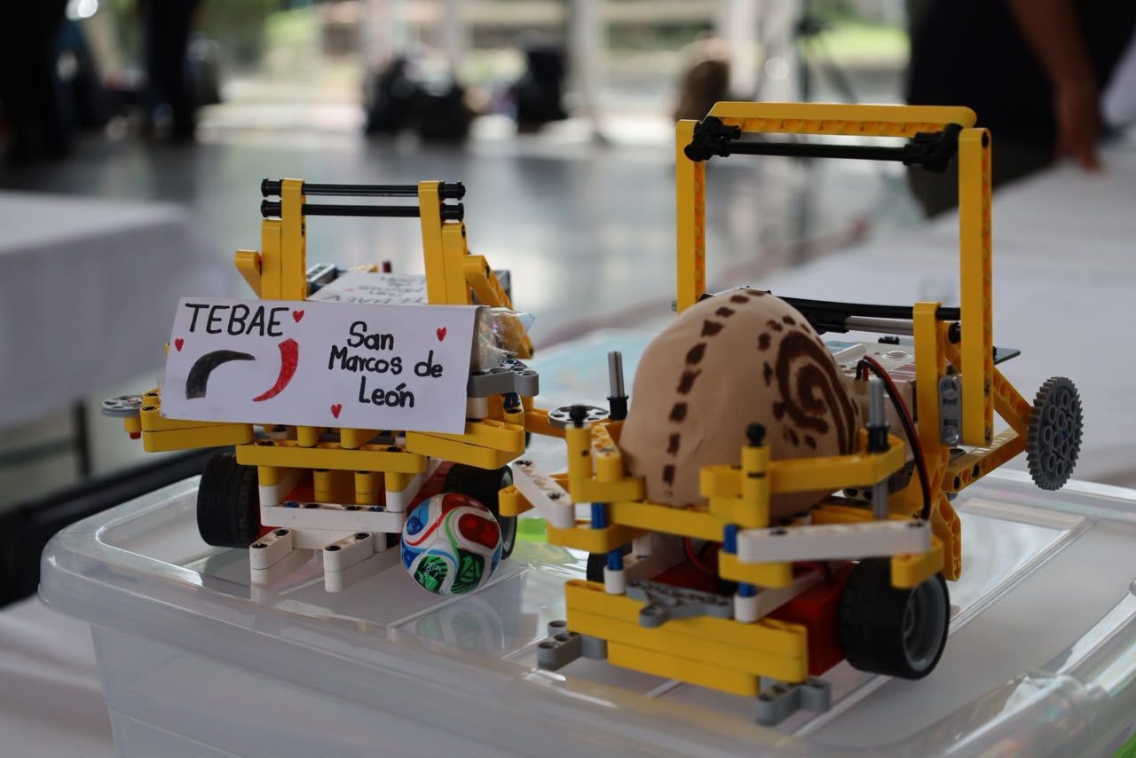 Estudiantes durante la Expo Feria de Ciencia y Tecnología CECyTEV 2026 en Xalapa