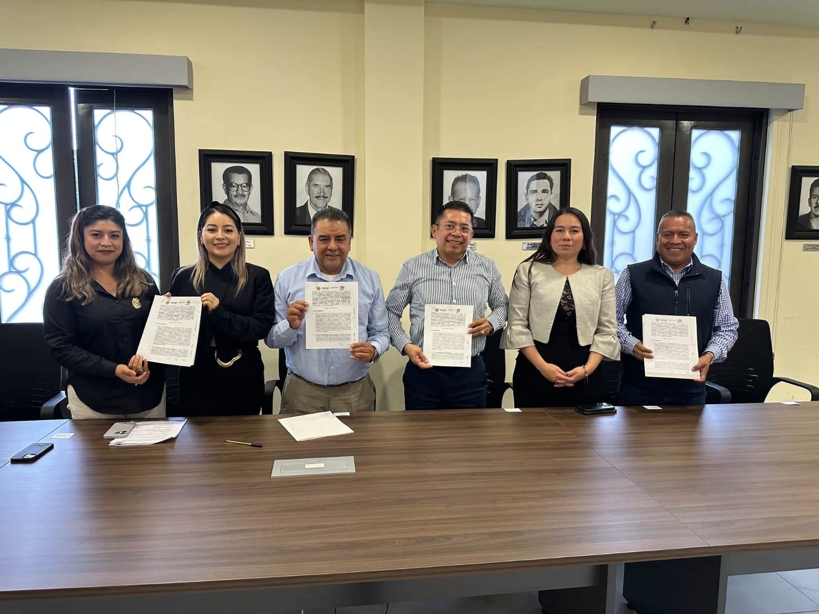 Firma del Convenio de Colaboración entre Banderilla y SEFIPLAN