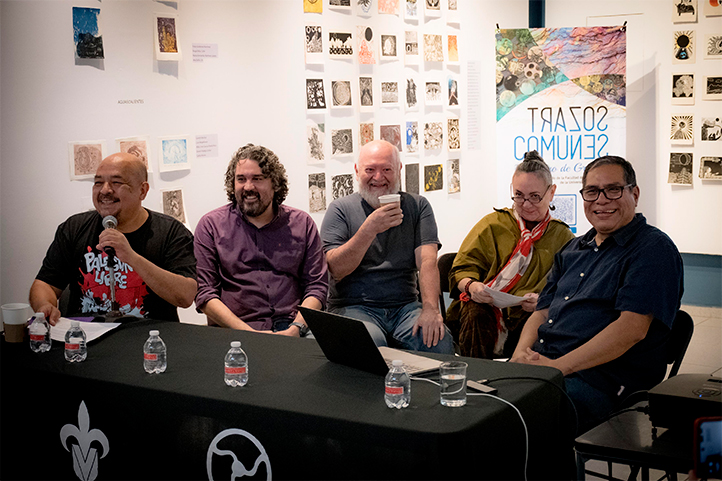 Conversatorio Gráfica y cerámica en el Encuentro de Gráfica Trazos Comunes 2026