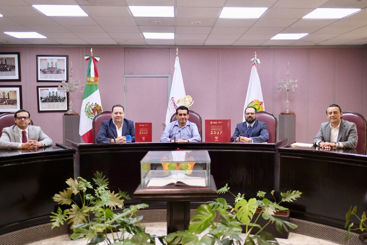 Recibe Congreso de Veracruz el Presupuesto de Egresos 2027