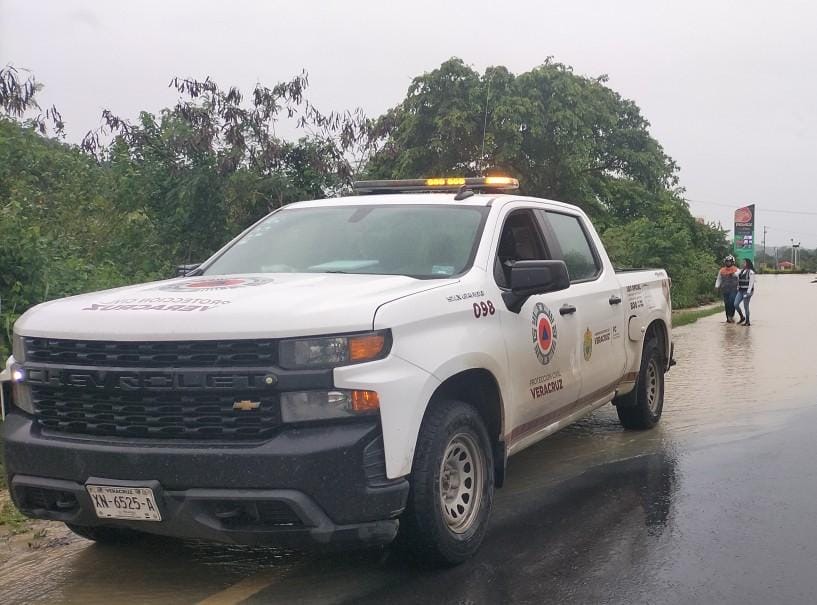 SPC coordina atención por lluvias en 14 municipios de Veracruz